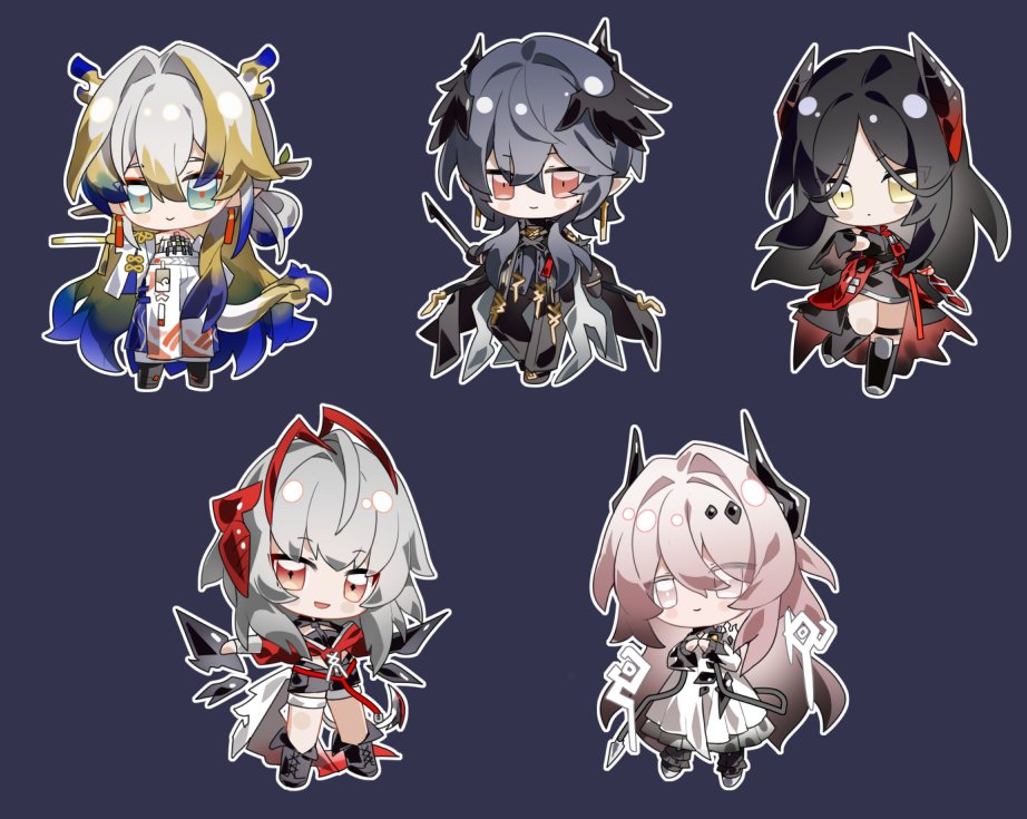 Arknights Keychains (85 Characters)