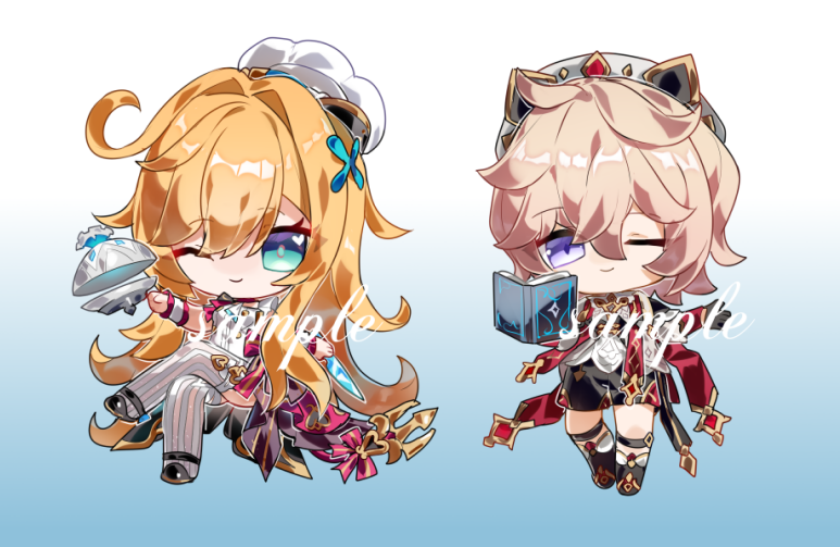 Genshin Keychains (All Characters)