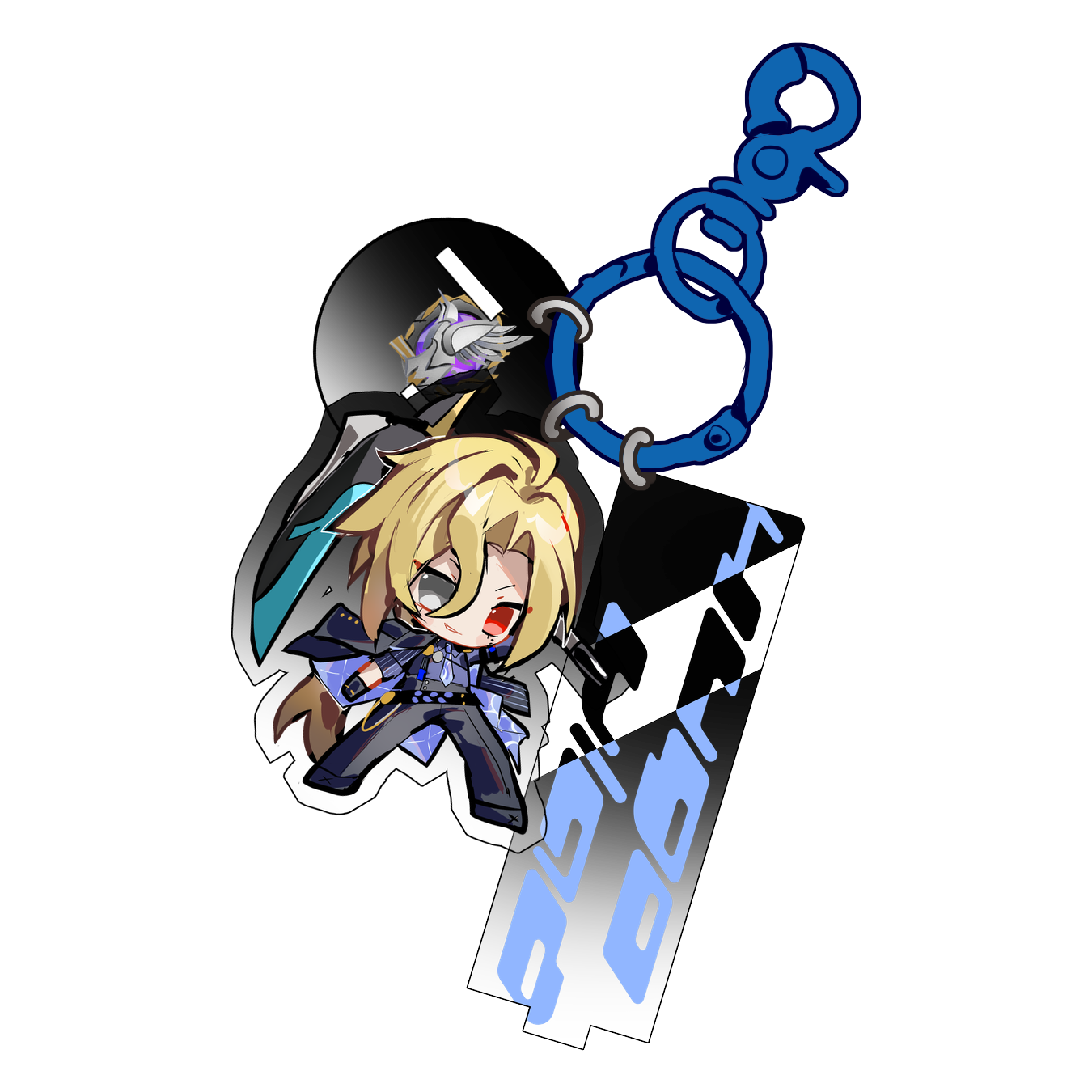 Hugo Keychain