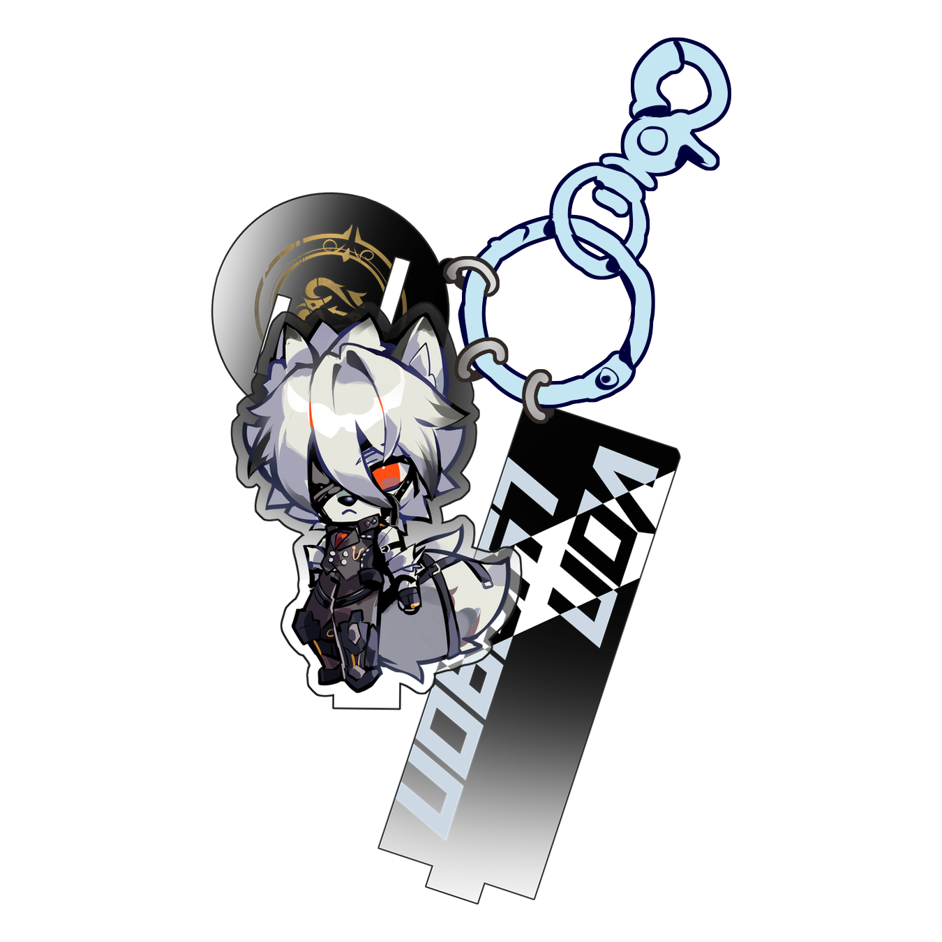 Lycaon Keychain