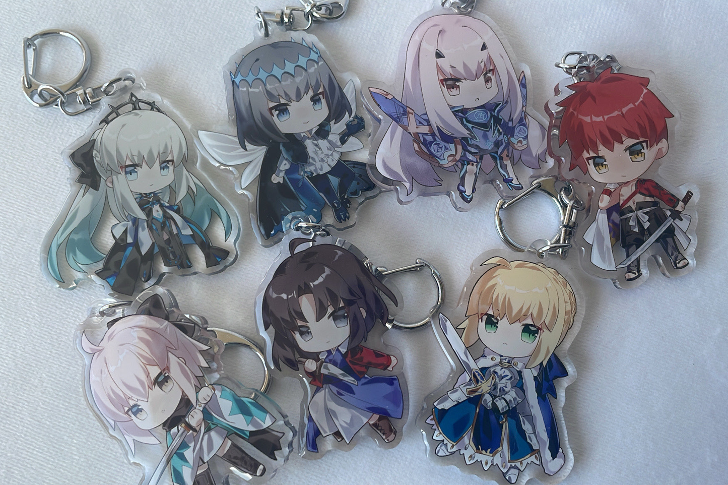 Fate Grand Order Keychains Part 2 (Cavalry)
