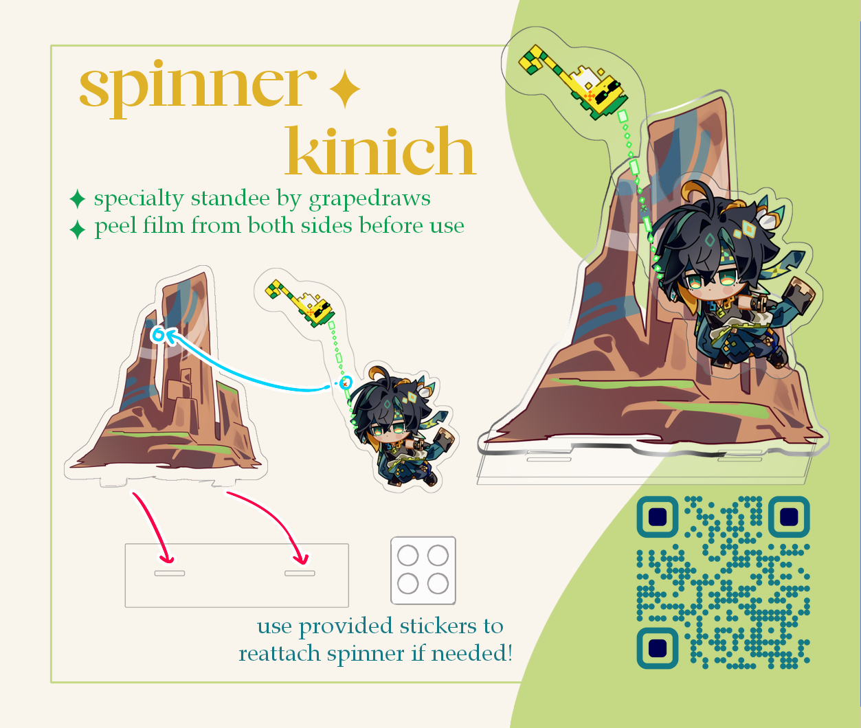 Kinich spinner