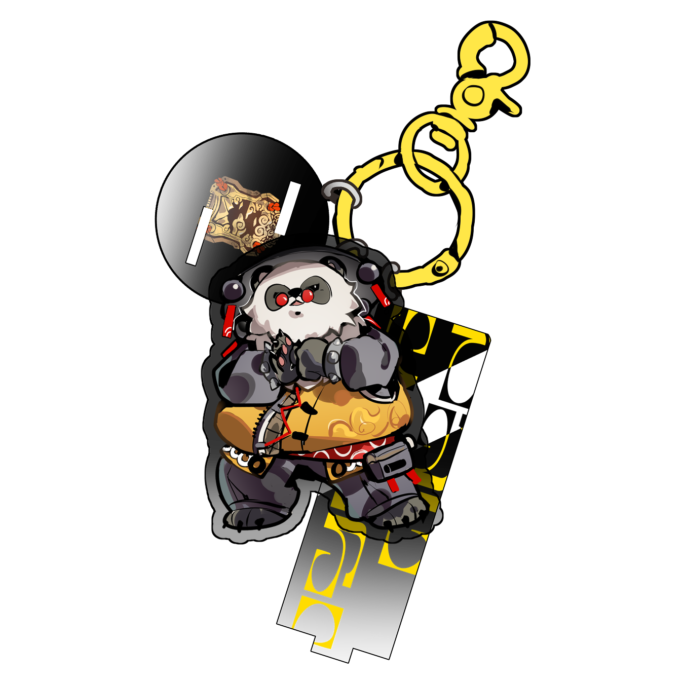 Pan Keychain
