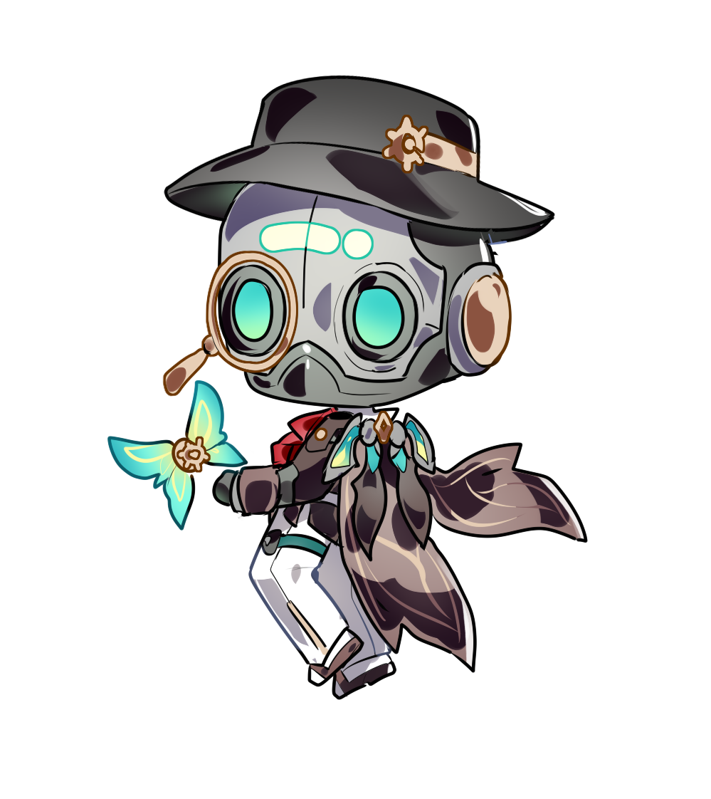 Screwllum Keychain