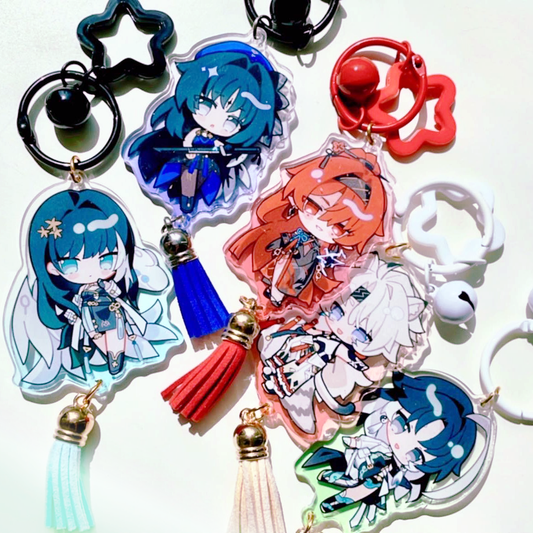 Wuthering Waves Keychains (All Characters)