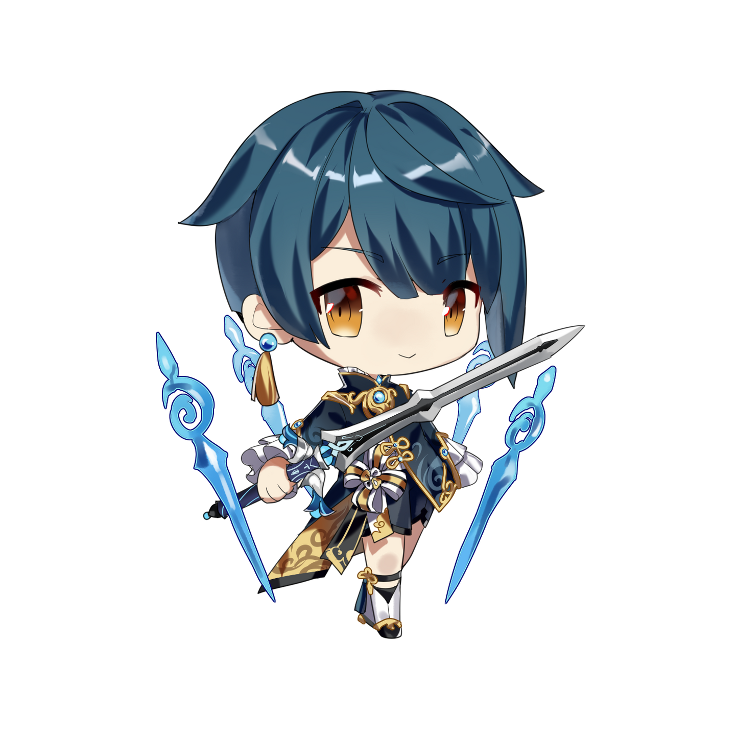 Xingqiu Keychain