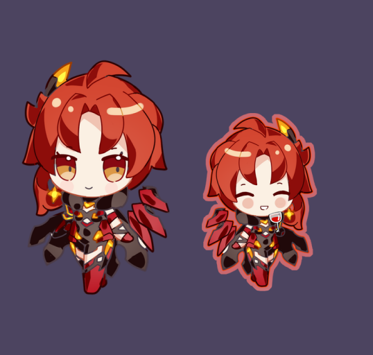 Himeko Keychain