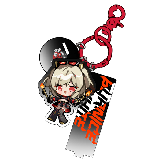 Burnice Keychain