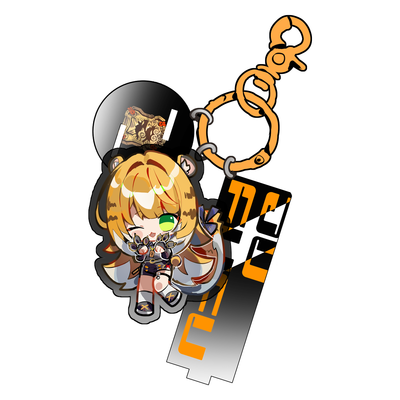 Jufufu Keychain