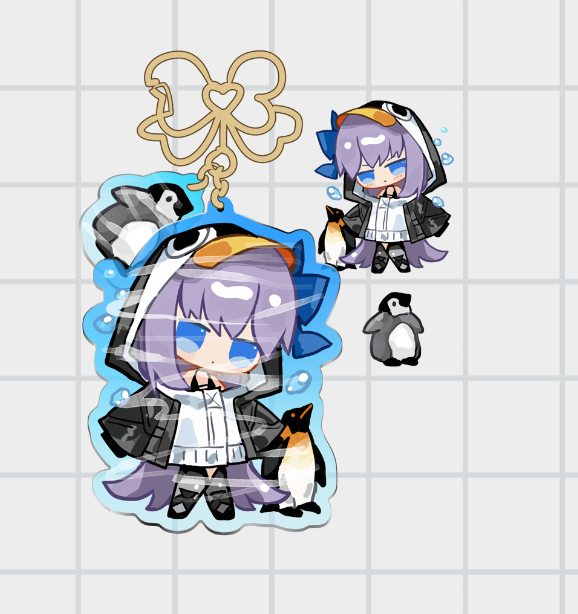 Melt Keychain