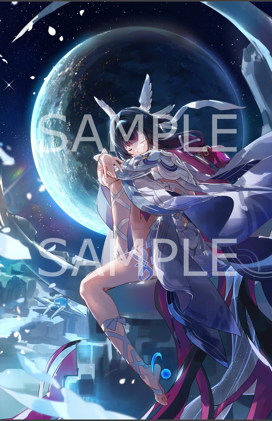 Columbina-Night Print