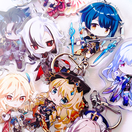 Genshin Keychains (All Characters)