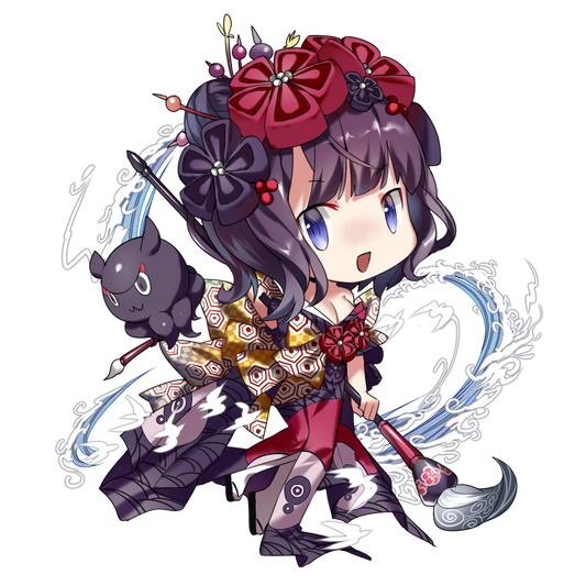 Hokusai Keychain