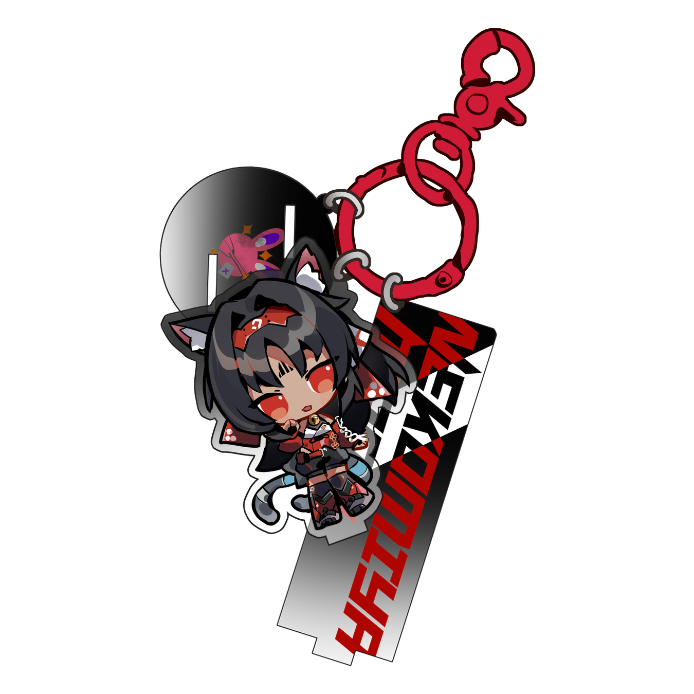 Nekomata Keychain