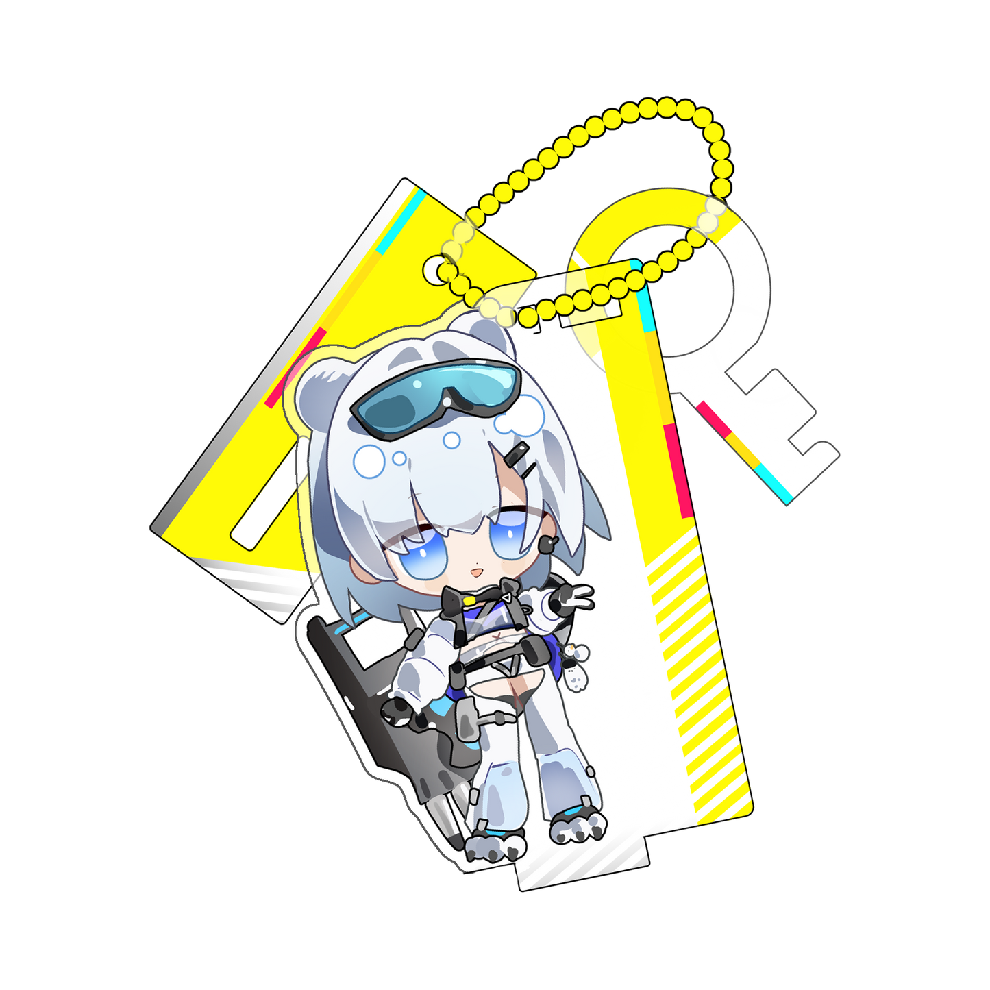 Snowshine Keychain