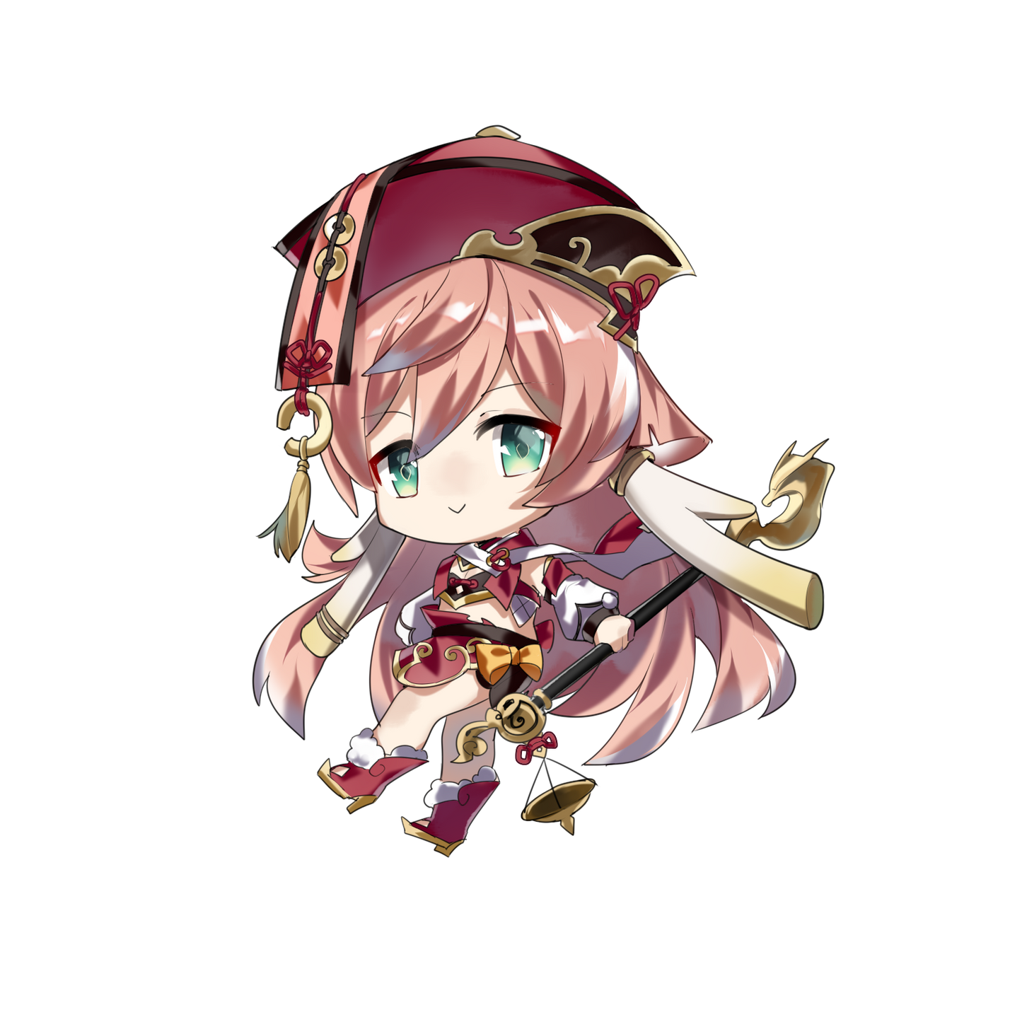 Yanfei Keychain